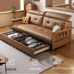 ソファー ベージュ オレンジ オレンジグリーン ライトグレー グレー ブラック グリーン ブラウン ブラウンレッド 合皮 シリコンフィル 無垢材 オーク パイン 多層板 hyt-3777