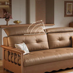 ソファー ベージュ オレンジ オレンジグリーン ライトグレー グレー ブラック グリーン ブラウン ブラウンレッド 合皮 シリコンフィル 無垢材 オーク パイン 多層板 hyt-3777