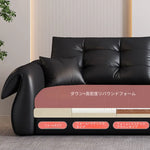 ソファー ホワイト ライトグレー グレー グリーン ダークブラウン オレンジ ブラック ブルー 合皮 シリコンフィル 無垢材 ダウン hyt-3784