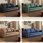 ソファー ホワイト オレンジ ライトグレー グレー ブラック グリーン ダークブラウン ブルー ライトブラウン 合皮 シリコンフィル 無垢材 hyt-3785