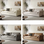 ソファー ベージュ ライトグレー グレー ダークブラウン ピンク ライトグリーン オレンジ ブラック 合皮 シリコンフィル 無垢材 ダウン hyt-3788