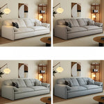 ソファー ホワイト ライトブラウン ライトグレー ライトブルー オレンジ ダークグレー エメラルドグリーン シリコンフィル 無垢材 ダウン hyt-3791