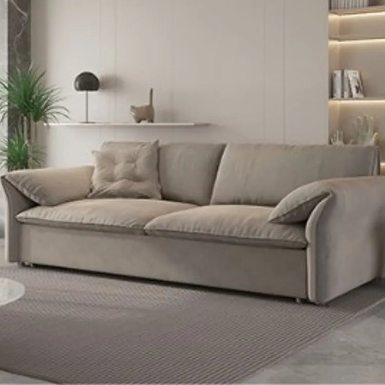 ソファー ホワイト ライトブルー ライトブラウン ダークグレー シリコンフィル 無垢材 ダウン パイル hyt-3794