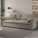 ソファー ホワイト ライトブルー ライトブラウン ダークグレー シリコンフィル 無垢材 ダウン パイル hyt-3794