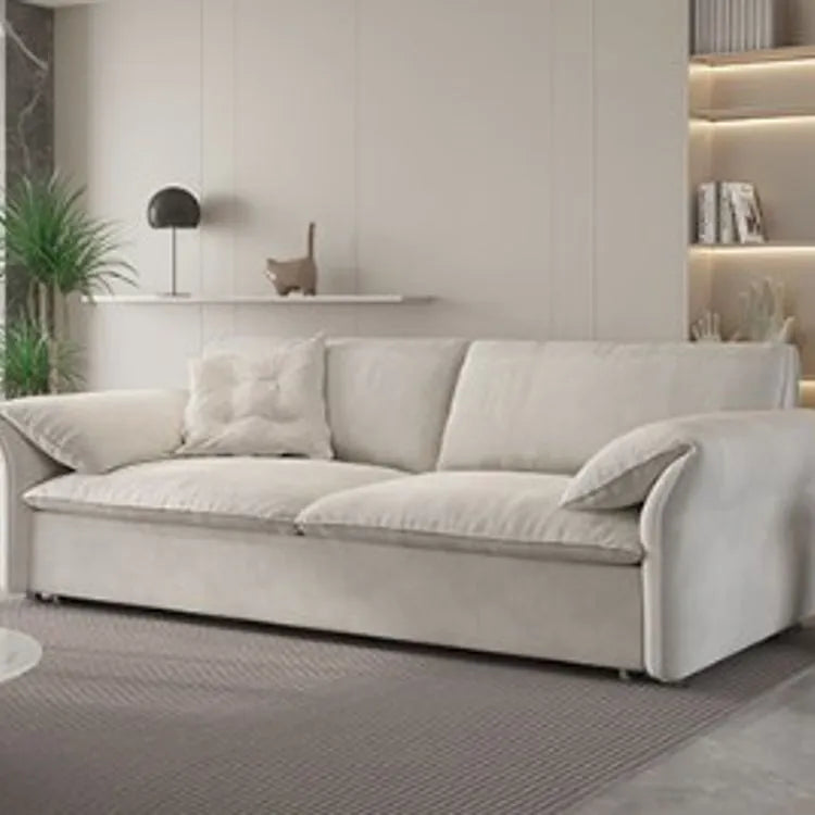 ソファー ホワイト ライトブルー ライトブラウン ダークグレー シリコンフィル 無垢材 ダウン パイル hyt-3794