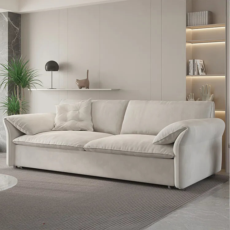 ソファー ホワイト ライトブルー ライトブラウン ダークグレー シリコンフィル 無垢材 ダウン パイル hyt-3794