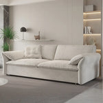 ソファー ホワイト ライトブルー ライトブラウン ダークグレー シリコンフィル 無垢材 ダウン パイル hyt-3794