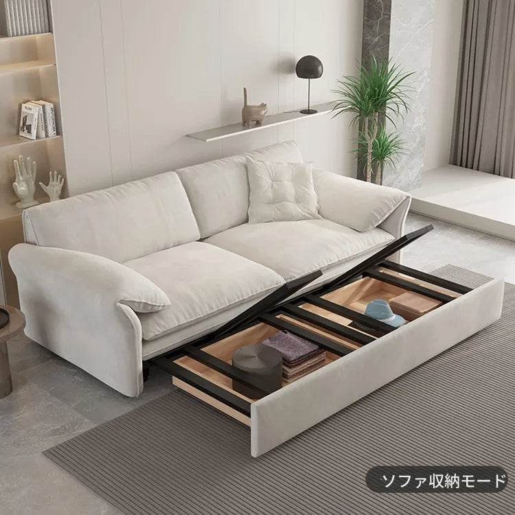 ソファー ホワイト ライトブルー ライトブラウン ダークグレー シリコンフィル 無垢材 ダウン パイル hyt-3794