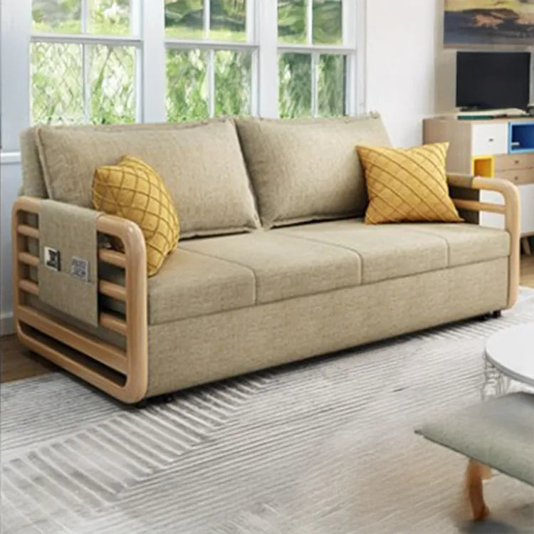 ソファー カーキ ライトグレー ブルー ダークグレー グリーン アッシュ材 シリコンフィル 綿麻 hyt-3800