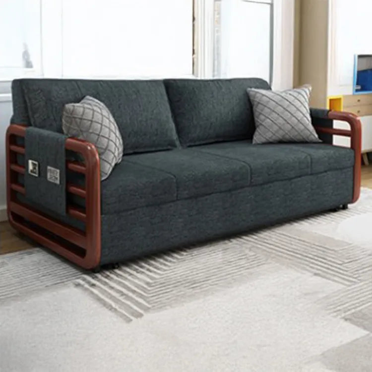 ソファー カーキ ライトグレー ブルー ダークグレー グリーン アッシュ材 シリコンフィル 綿麻 hyt-3800