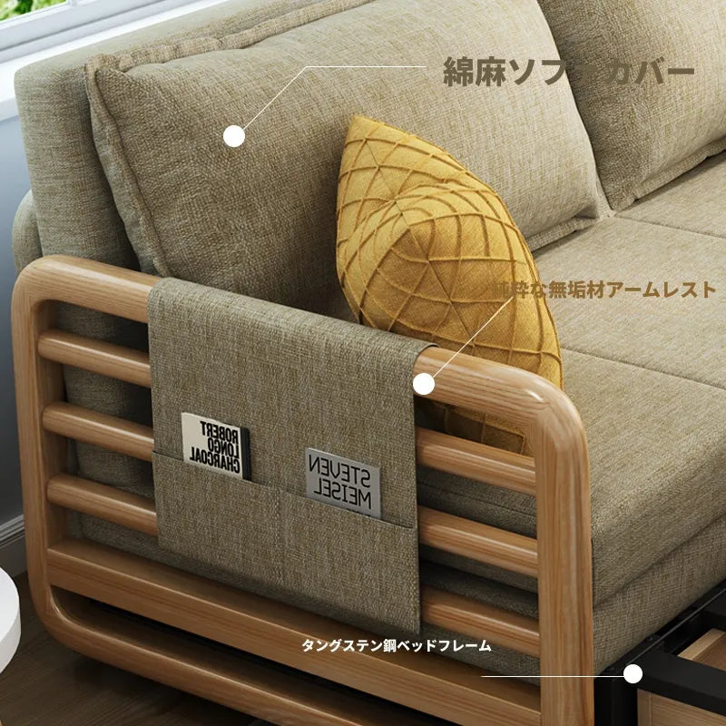 ソファー カーキ ライトグレー ブルー ダークグレー グリーン アッシュ材 シリコンフィル 綿麻 hyt-3800