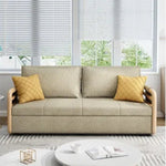 ソファー カーキ ライトグレー ブルー ダークグレー グリーン アッシュ材 シリコンフィル 綿麻 hyt-3800