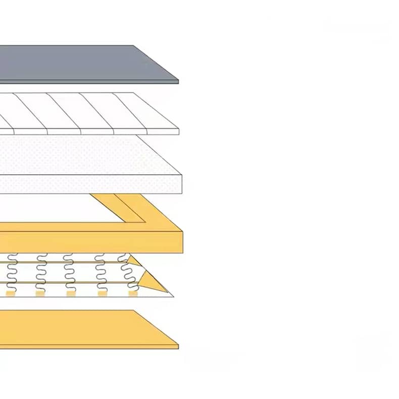 高品質パイン材使用!贅沢シリコンフィル&グースダウンクッション ソファー - 合成皮革仕上げ hzh-1352