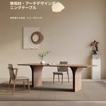 アッシュ材のモダンテーブル - シンプルで洗練されたデザイン、ダイニングやオフィスに最適! hzmzw-3149