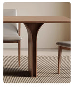 アッシュ材のモダンテーブル - シンプルで洗練されたデザイン、ダイニングやオフィスに最適! hzmzw-3149