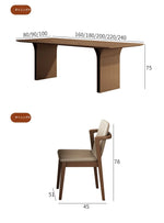 アッシュ材のモダンテーブル - シンプルで洗練されたデザイン、ダイニングやオフィスに最適! hzmzw-3149