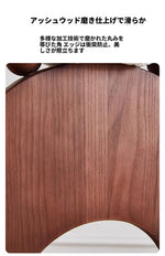 モダンアッシュ材シープボアチェア|シンプルでスタイリッシュなデザイン【優雅なインテリアに最適】 hzmzw-3152