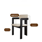 シンプルモダンアッシュ材チェア|合皮クッション付き|スタイリッシュなダイニング家具 hzmzw-3153