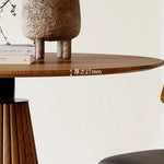 無垢材製の丸テーブル|モダンデザインでシンプルな食卓を演出 | ナチュラルインテリアに最適 hzmzw-3154
