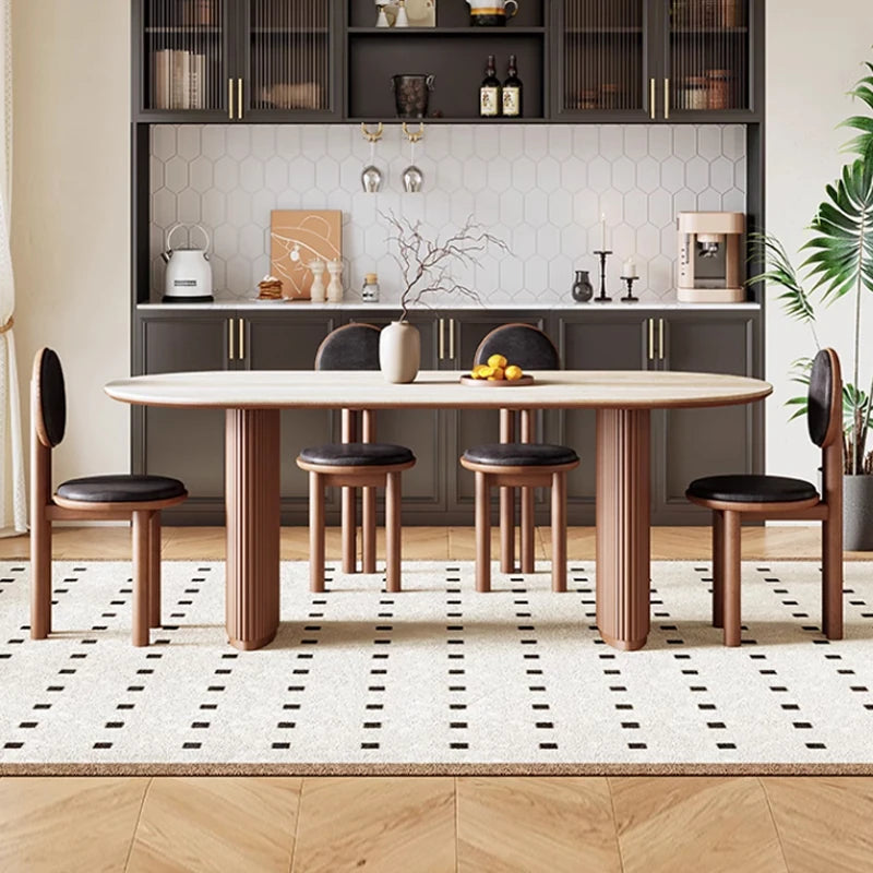 アッシュ材と合皮のシンプルモダンチェア - インテリアにぴったりなデザイン家具 hzmzw-3155