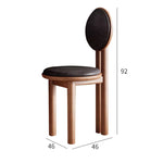 アッシュ材と合皮のシンプルモダンチェア - インテリアにぴったりなデザイン家具 hzmzw-3155