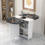 テーブル ホワイト ダークブラウン カラー1 カラー2hzyl-3476