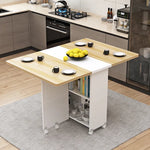 テーブル ホワイト ダークブラウン カラー1 カラー2hzyl-3476