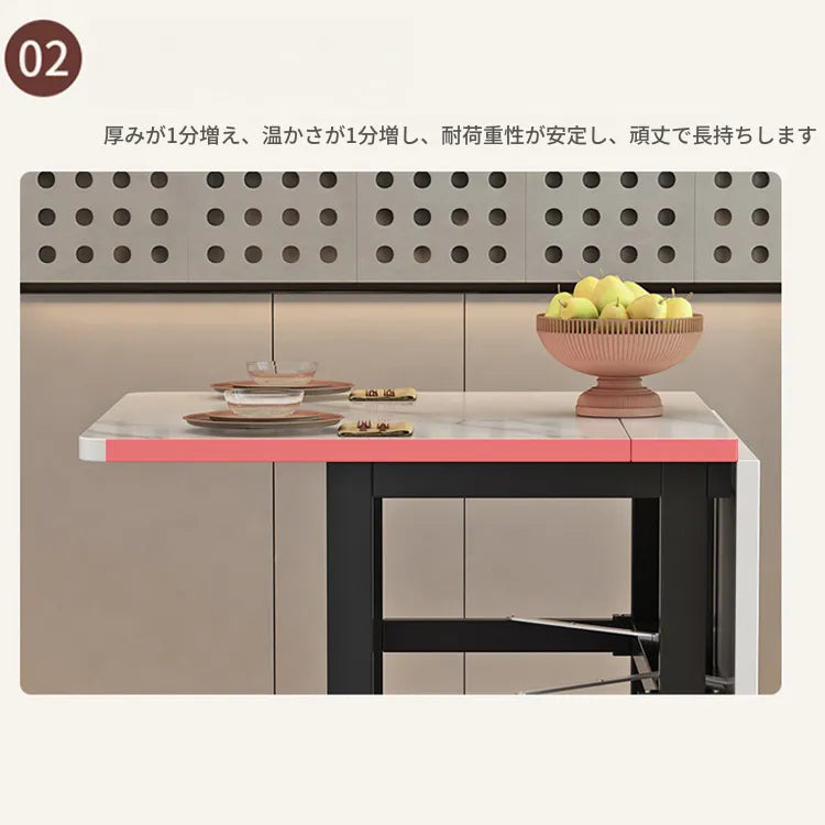 テーブル カラー1 グレー ホワイト ブラウン ステンレス hzyl-3480