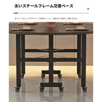 テーブル ブラウン カラー1 カラー2hzyl-3487