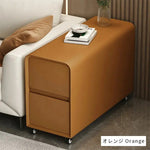 リビングサイドキャビネット可動式クリーム風スリムデザインモダンミニサイドテーブル yk-b2