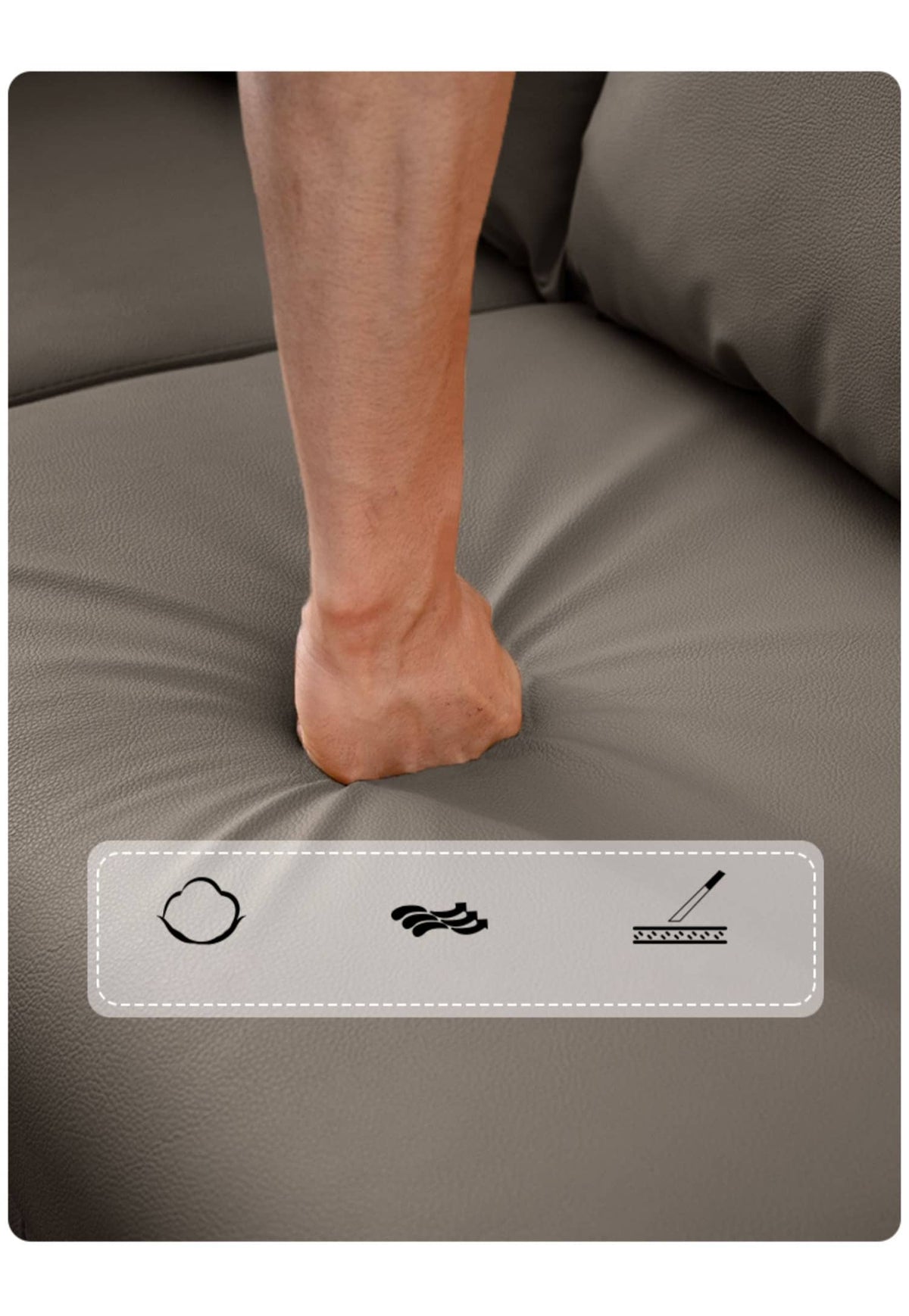 高級ソファー|松木フレーム?エアレザー?コットン?合皮の優れた素材を使用 ja-21