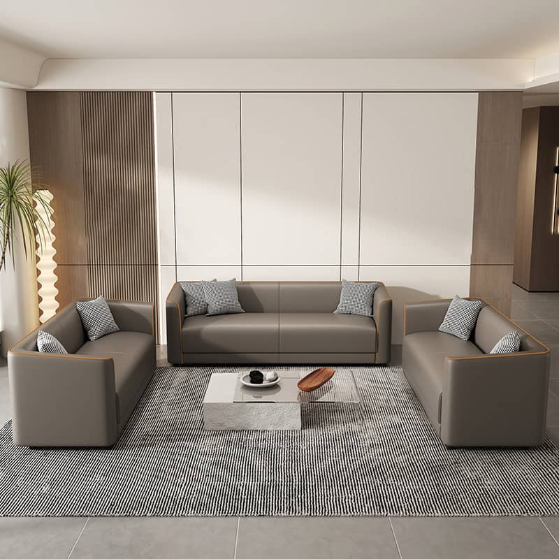 高級ソファー|松木フレーム?エアレザー?コットン?合皮の優れた素材を使用 ja-21