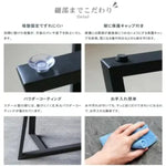 センターテーブル グレー ホワイト セラミック スチール jl-03-table