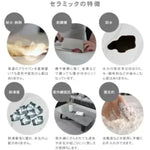 センターテーブル グレー ホワイト セラミック スチール jl-03-table