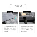 センターテーブル グレー ホワイト セラミック スチール jl-03-table