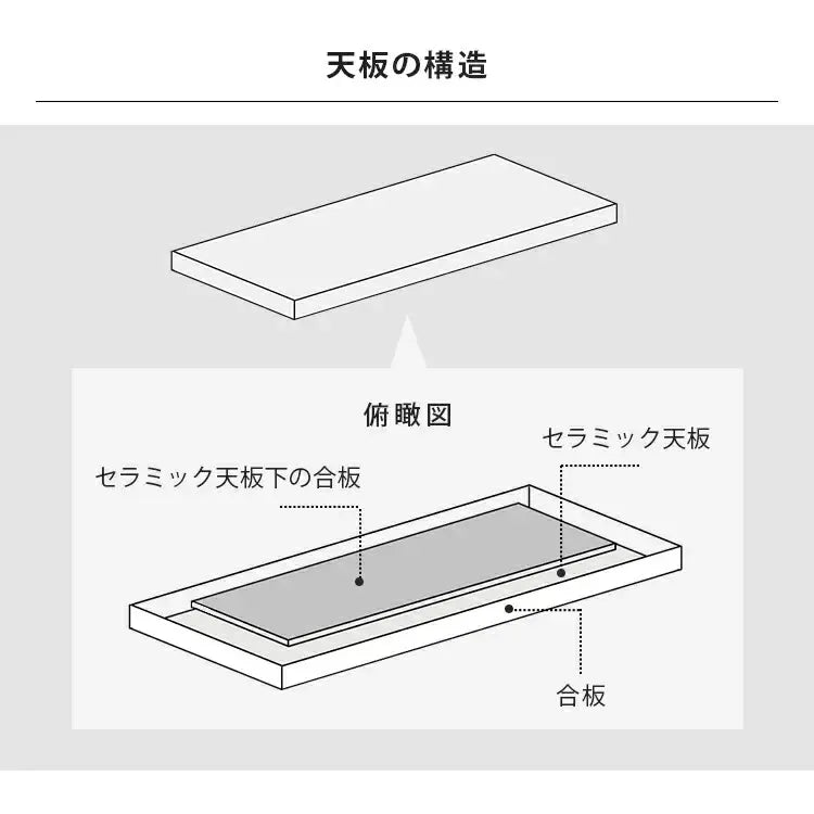 テーブル ホワイト セラミック ステンレス アクリル jrjj-6185xg-table