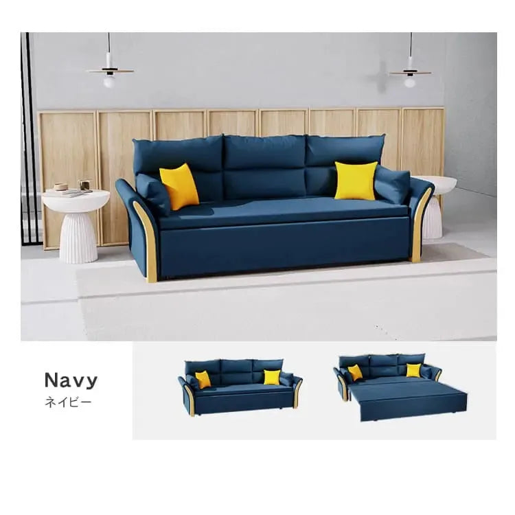 ソファー カーキ ベージュ ブルー ブラウン ダークグレー ホワイト アッシュ スチール jxjj-03-sofabed