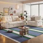 クリーム系デザイン ソファーベッド 折りたたみ式|リビング・書斎対応 多機能 省スペース jy-0203-34