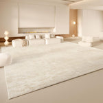 キュートクリーム風 リビングラグ ラグマット 高級感 フェイクカシミヤ調 カーペット 防水 防汚 拭くだけ簡単 洗濯不要 お手入れ簡単 kbf-02