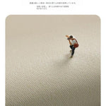 キュートクリーム風 カラフルラグ ラグマット リビング PVCカーペット 防水 防汚 拭き取り簡単 洗濯不要 寝室マット kbf-07