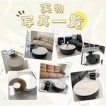 センターテーブル おしゃれ セラミック天板 金属台座 引き出し収納付き ネストテーブル 2点セット 大小セット 大テーブル直径70cm 80cm 小テーブル直径50cm モダン リビング用 来客対応 htyjj-6570