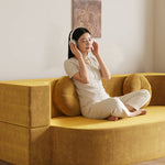 モジュール式 圧縮タイプ ソファーベッド|折りたたみ 1〜2人用 畳風 リビング・寝室対応 llmy-0226-69