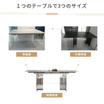 テーブル ホワイト ブラック セラミック mls-001-table