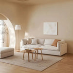 ソファー ベージュ カラー1 ライトグレー パイン ファブリック mr-162