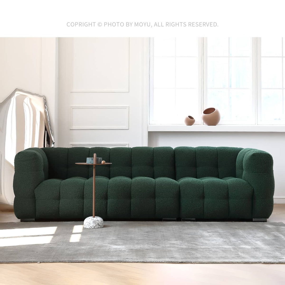 【快適ソファー】パイン材&高品質アクリル製ソファ - おしゃれで長持ち my-344