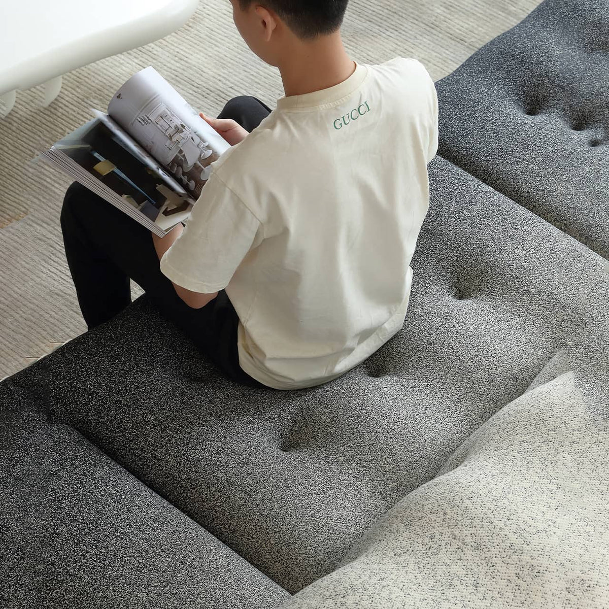 「快適なリビングに!高級パイン材使用ソファー」 my-347