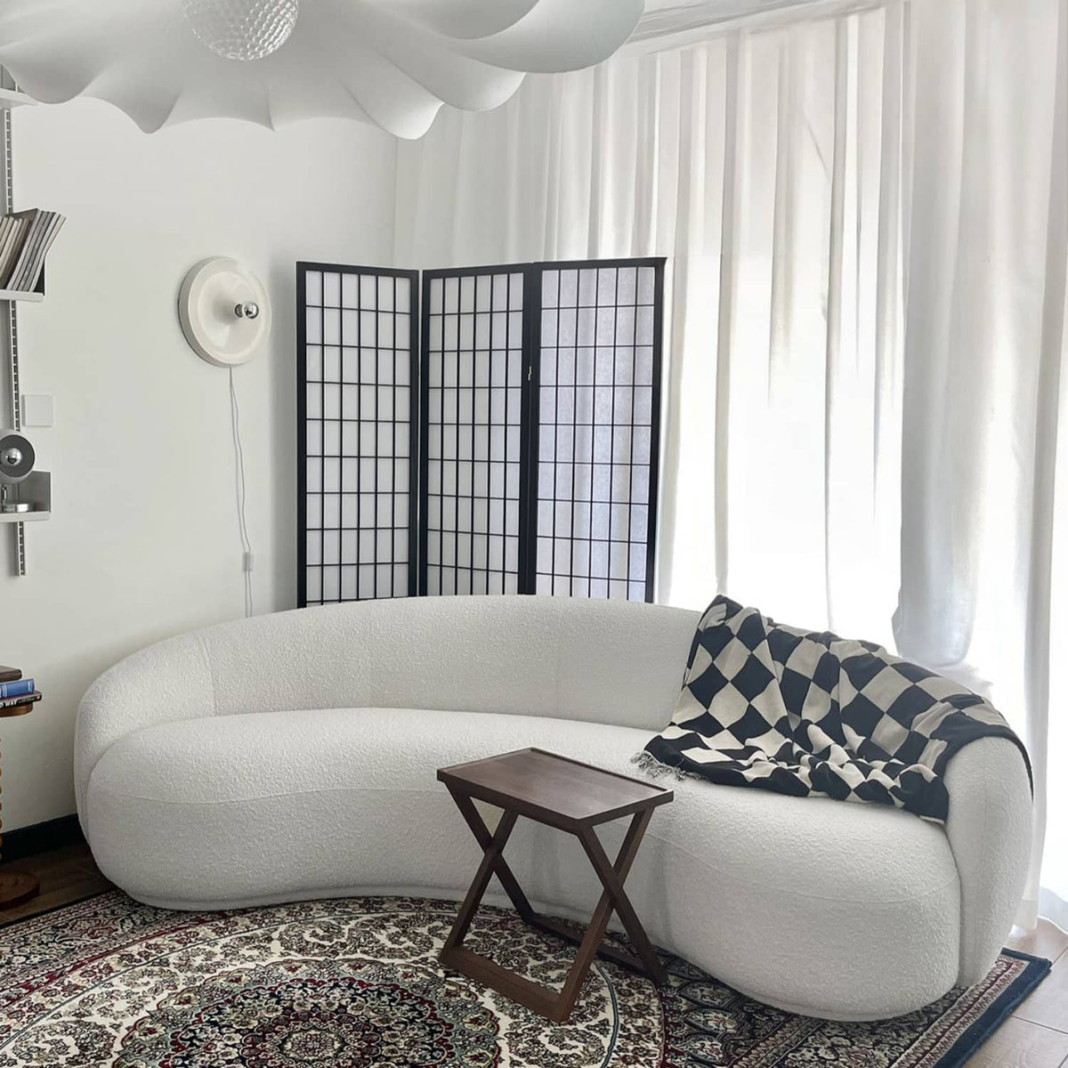 「快適な松材アクリルスエードソファー|スタイリッシュ & 高耐久ソファー」 my-351