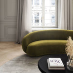 「快適な松材アクリルスエードソファー|スタイリッシュ & 高耐久ソファー」 my-351