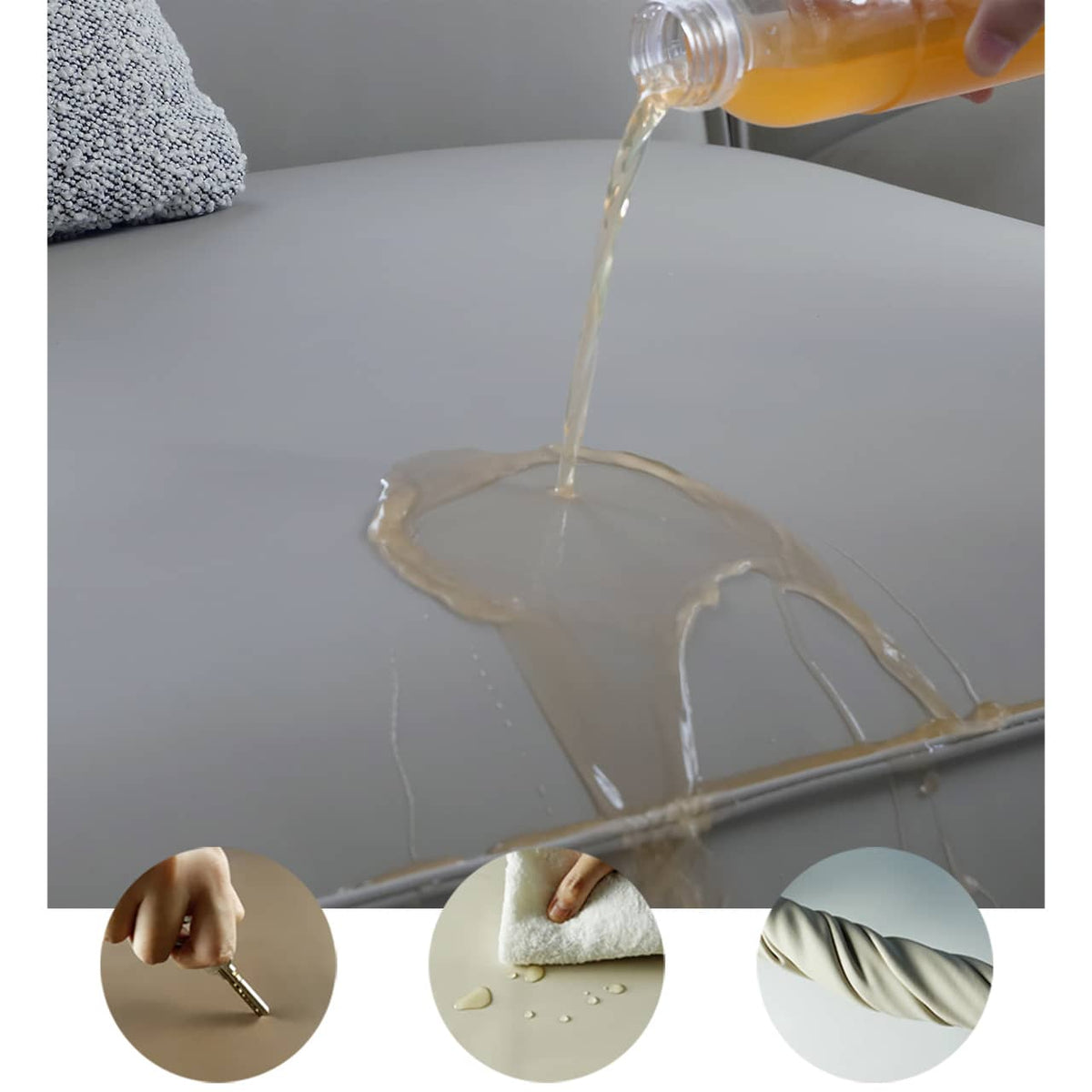 高級パイン材使用!快適ダウン入り合皮ソファー my-359