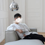 高級パイン材使用!快適ダウン入り合皮ソファー my-359